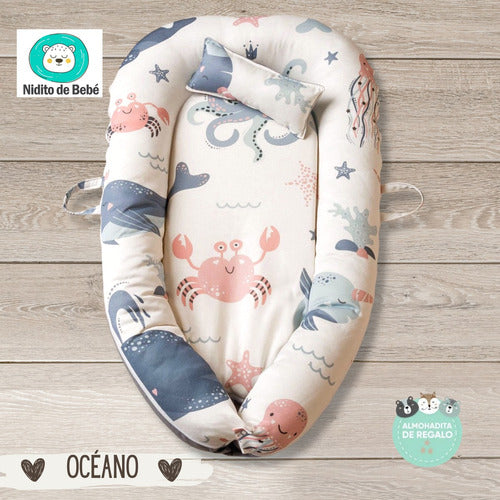 Nidito de Bebé Clari Store: Deluxe Co-Sleeping Baby Nest with Mattress + Pillow 4