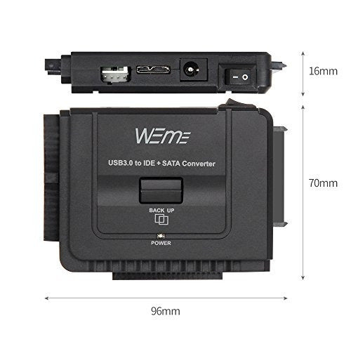 Weme Usb 3.0 Al Adaptador De Sata / Ide Con El Convertidor U 4