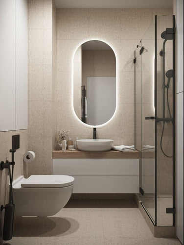 ME Reflejo Oval LED Mirror 100x60cm 6