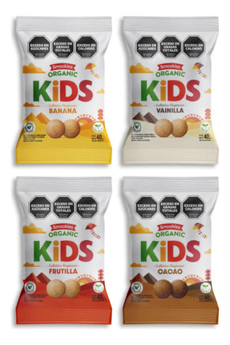 Smookies Kids Vanilla and Wheat Cookies Pack of 4 4