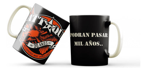 Plantillas Para Sublimar Tazas Rock Nacional X20 3