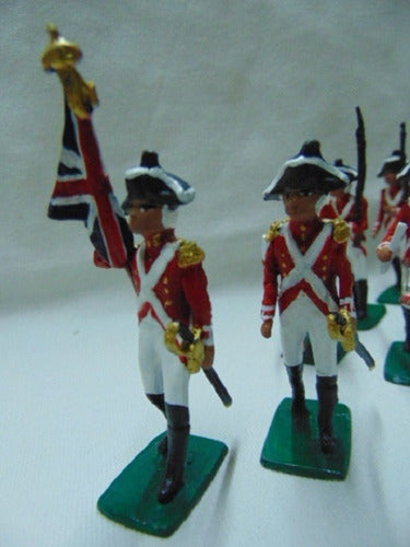British Lead Soldiers, 18th Century Redcoats, Invasiones Inglesas 2