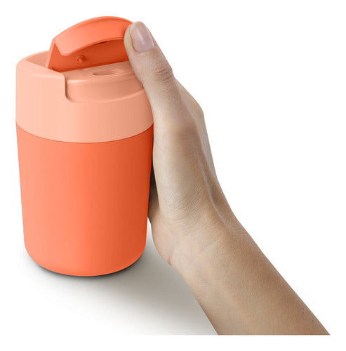 Joseph Joseph Sipp Travel Mug 340 ml - Coral 1