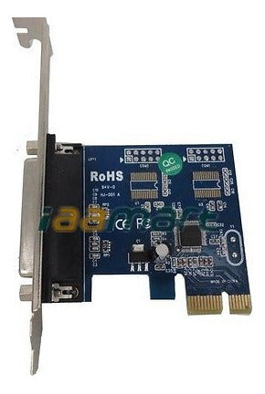 Pci-express A Wch Chipset De La Tarjeta De 1 Puerto Db-25 Lp 2