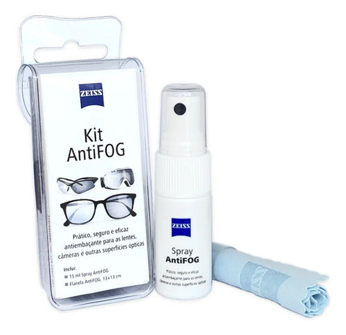 Kit Zeiss Antifog Anti Embaçante Para Óculos E Câmeras 0