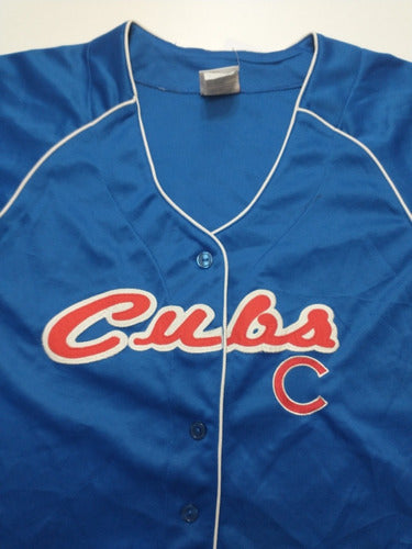 Casaca Chicago Cubs Mlb Azul Talle L Mujer  Sku U17 1