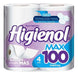 Higienol Max Toilet Paper 100m 80 Rolls 2 Packs 2