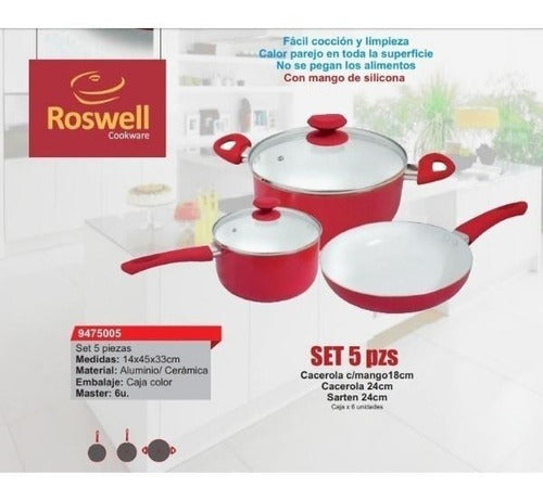 Roswell 18cm Ceramic Pot with Handle Pettish Online 2