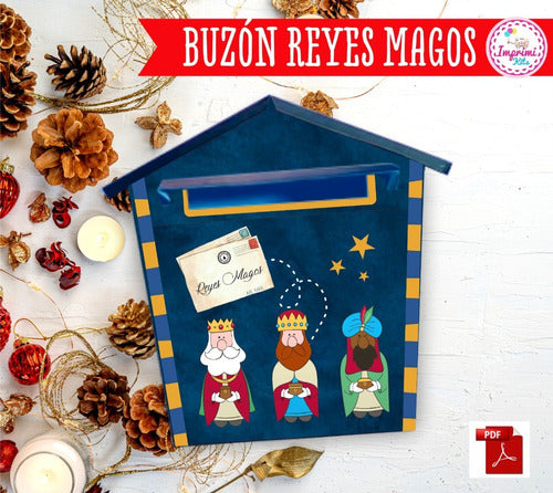 Imprimi Kits Buzón Reyes Magos Imprimible Cartas 1