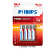 Philips AA Alkaline Batteries (48 Units) X12 Kubo Blister 1