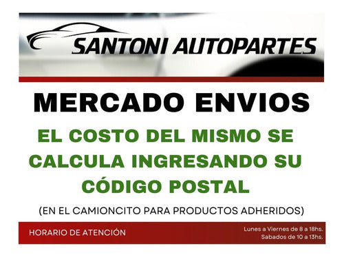 Santoni Manija Levanta Vidrio VW Gol AB9 95/99 6