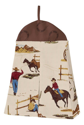 Sweet Jojo Designs Western Cowboy Boy Baby Crib Bedding Set 4