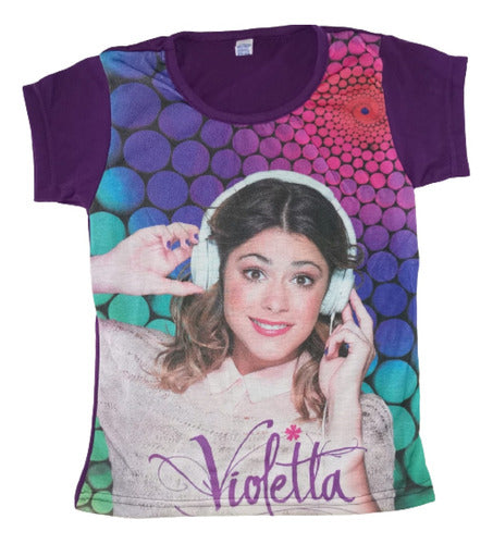 S & W Violet T-Shirt for Girls - Sizes 10, 12, 14 0