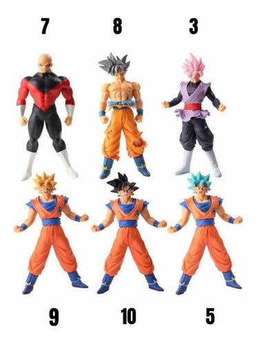 Dragon Ball Z Figures Gogeta Goku Jiren Ultra Instinct and More 1