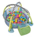 3-in-1 Baby Gym Playmat with Soft Blanket and Mobile Turtle 14