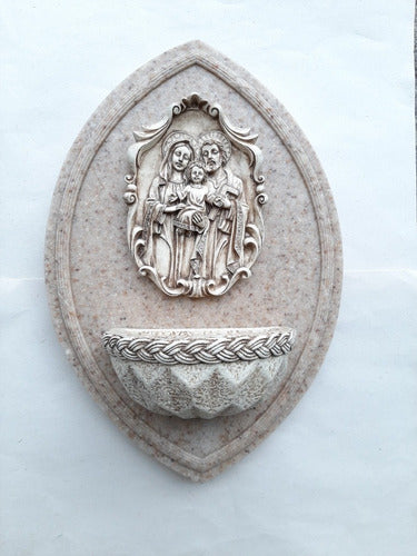 Large Holy Family Holy Water Font Various Models 0