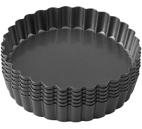 Wilton Mini Tart Pans with Removable Bottom Set of 6 1