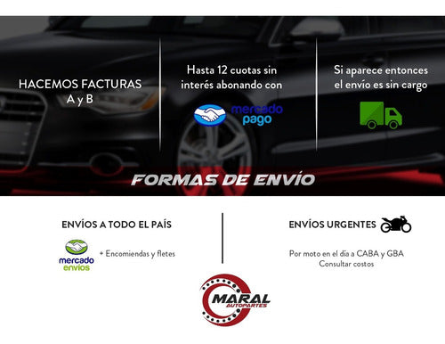 Kit 2 Sensores De Abs Traseros Chevrolet Aveo 1.6 6