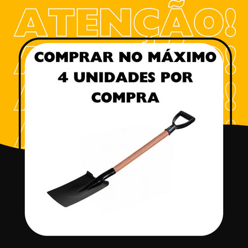 Pá Vanga Cortadeira Quadrado Cabo Y Construção Agricultura 1