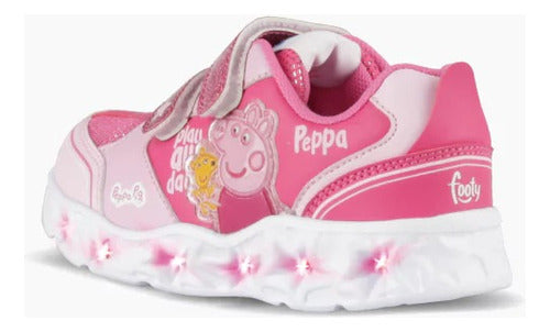 Footy Zapatillas Peppa Pig Luz Led Niñas 1