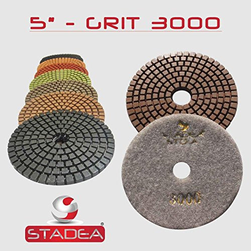 Stadea Premium Grade Wet 5 Diamond Polishing Pads 8 2