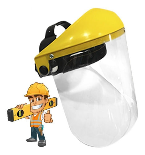 Face Shield with Zipper Harness 0