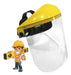 Face Shield with Zipper Harness 0