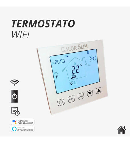 Termostato Digital Wifi Losa Radiante 16a 2