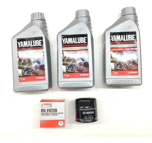 Kit Service Filtro Aceite Yamalube Yamaha Mt 07 Mt09 Mt03 0