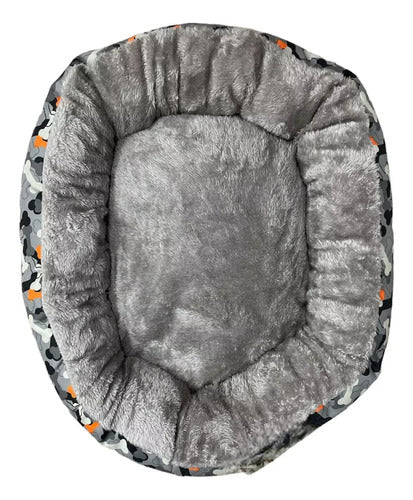 Bestia Peluda Julia Round Plush Moses Bed for Dogs and Cats 1