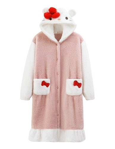 Hello Kitty - Kigurumi Style Pajama Robe 0