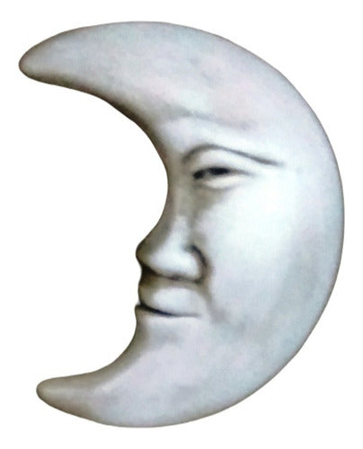 Large Ceramic Moon for Outdoor Use 22 cm Tall 0