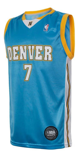 Official Licensed Denver Nuggets Basketball Team Jersey - Adults 25