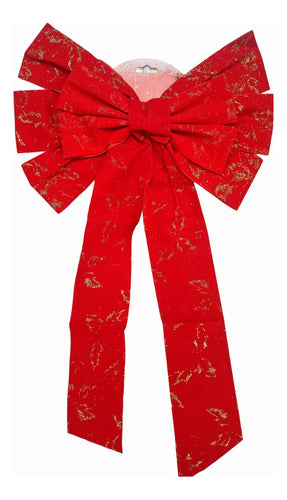 Christmas Fabric Gift Ribbon/Door Decoration Tree Ornament Etc 2