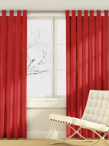 Temacasa Rectangular Curtain Rod 2.40 M Long for Tab Top Curtains 5