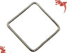 Square Ring 25x25mmx1.2mm, Highly Resistant 60 Units 0