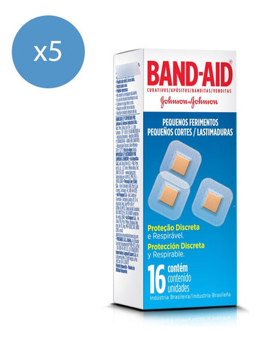 Band-Aid Pack of Small Adhesive Bandages for Minor Cuts - 16 Count 0