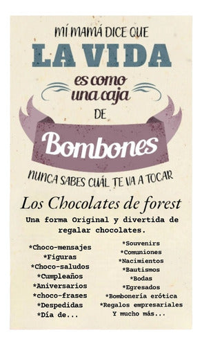 Chocolates de Forest Chupetín Pene Chocolate Pito X 10 Despedida Soltera Souvenir 7