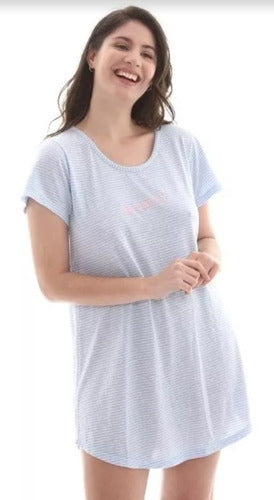 Almar Super Comfortable and Fresh Short Sleeve Nightgown 1