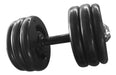 Dumbbell Injetado Pegada Emborrachada Academia Fitness 18kg 0