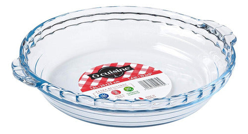 Le Cuisine Templated Glass Round Bakeware 0