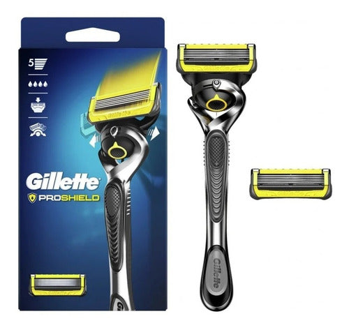 Aparelho De Barbear Gillette Fusion 5 Proshield C/1 Cartucho 1