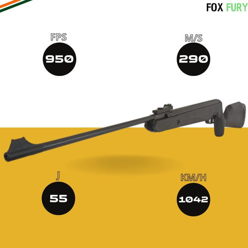 Fox Fury Nitro Piston Air Rifle Hunter Shooting 2