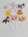 Customized Cupcake Toppers Set of 12 - All Themes 5