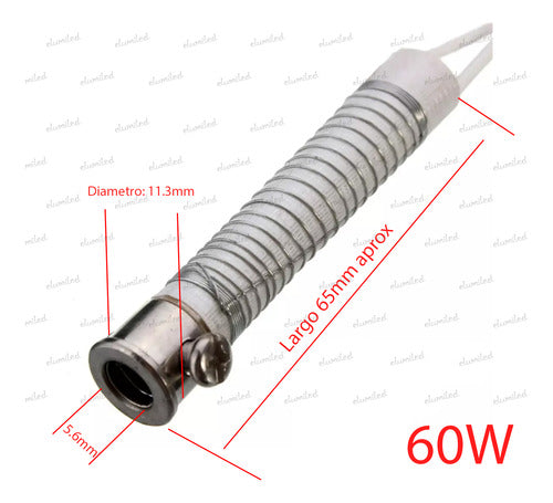 Proskit Calefactor Repuesto Soldador Resistencia 60W 1