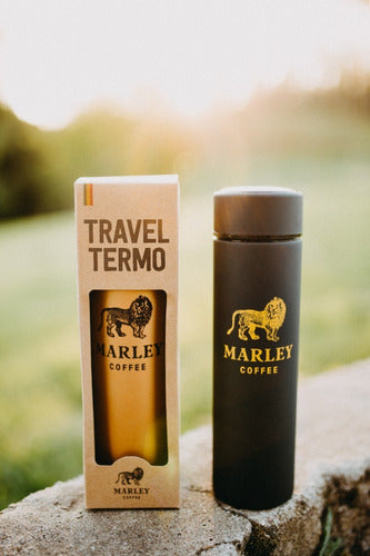 Marley Coffee Travel Termo 500 Ml + Ground Coffee + Spoon 4