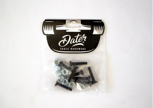 Dater 1'' Allen Skate Screws + Self-locking Nuts Set 0