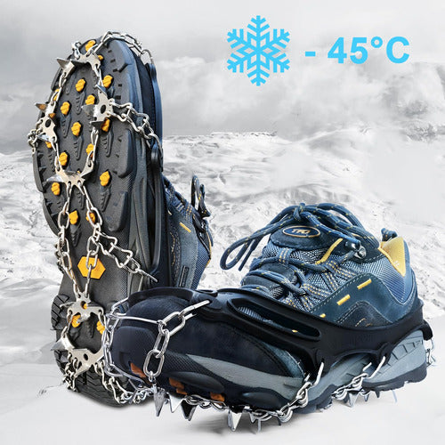 Crampones Tacos De Hielo Empuñadura De Nieve Con Traccion-xl 1