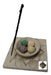 Incense Burner Set Cement Bowl 2 Pieces GG 0