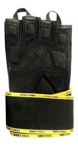 DRB Fitness Glove Greco with Wrist Support Gym Weights Offer! 1